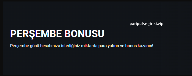 paripulse giriş