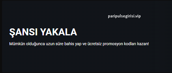 paripulse güncel giriş